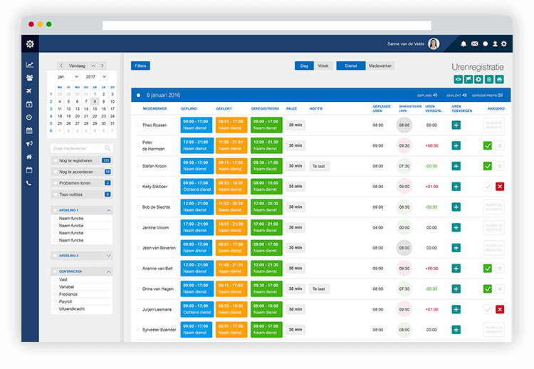 time and attendance tracking software dyflexis